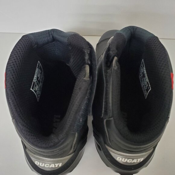 DUCATI ITALIAN Biker Booties Theme C2 Men's Size 11.5 Moto Boots *READ - Picture 5 of 15